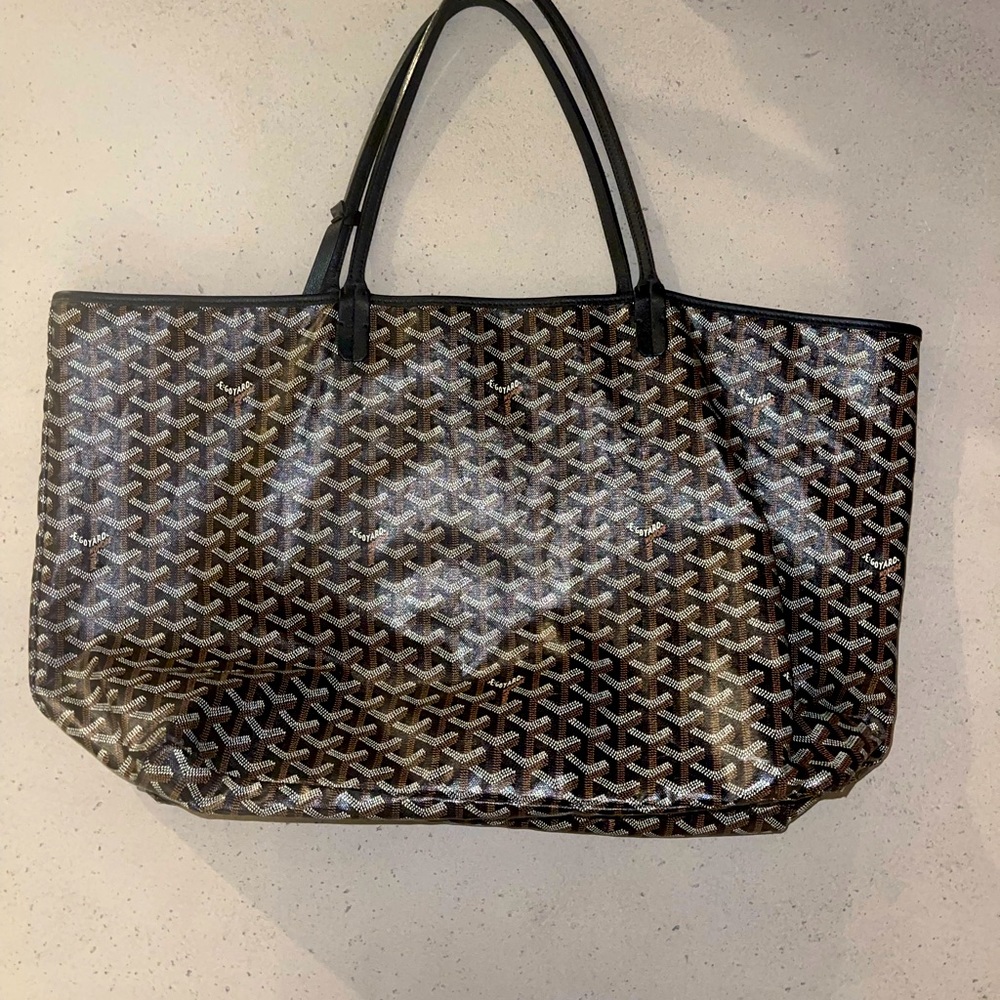 GOYARD - The Saint Louis GM bag with attachment